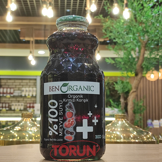 BENORGANİK 946 ML Karışık Kırmızı Meyve Suyu