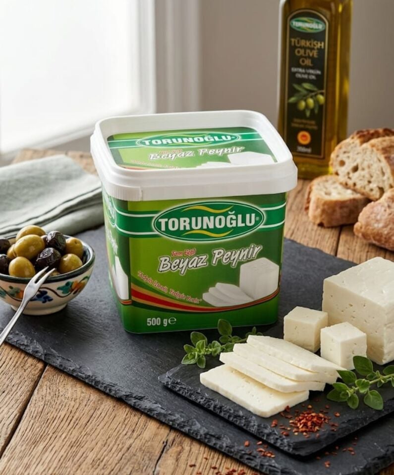 TORUNOĞLU 500 GR TAM YAĞLI BEYAZ PEYNİR   PVC