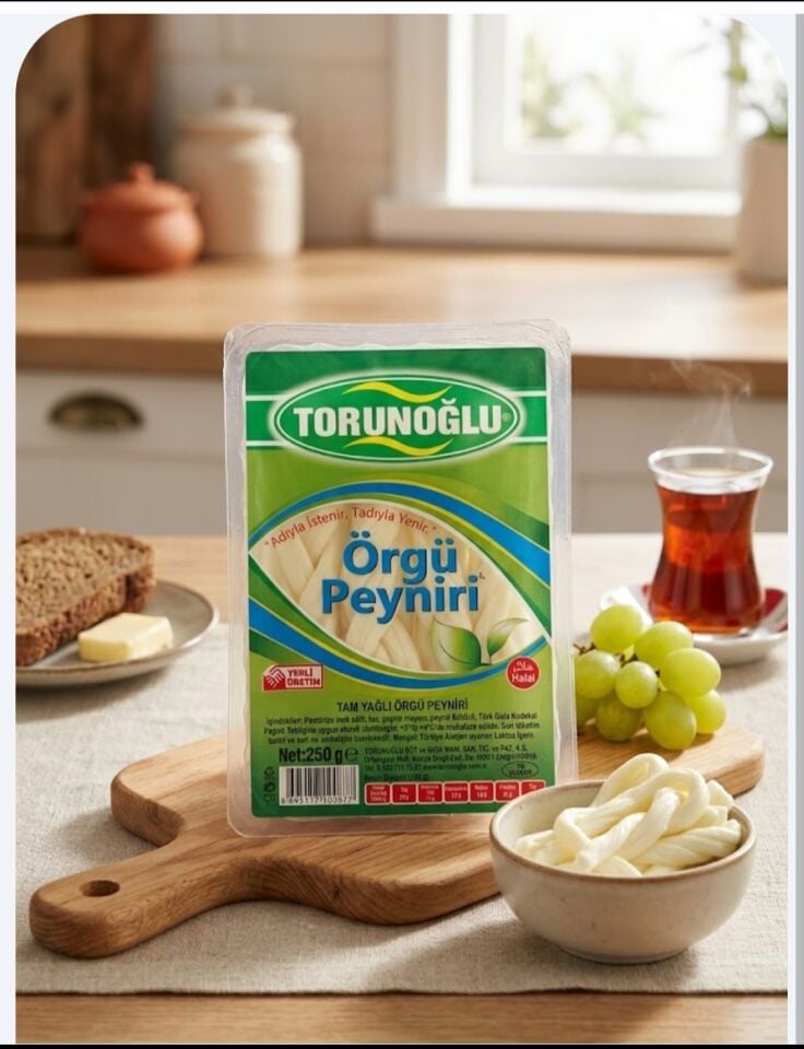 TORUNOĞLU 250 GR ÖRGÜ PEYNİRİ