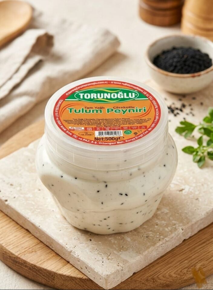 TORUNOĞLU 500 GR ÇÖREKOTLU TULUM BİDON PEYNİRİ