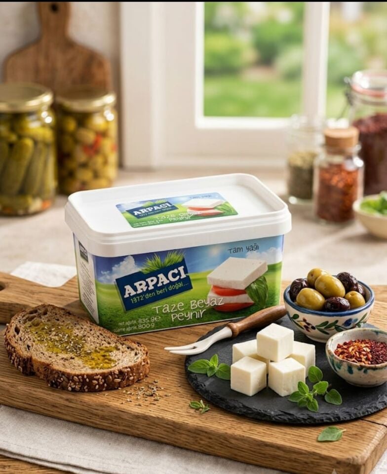ARPACI 800 GR TAM YAĞLI BEYAZ PEYNİRİ PVC