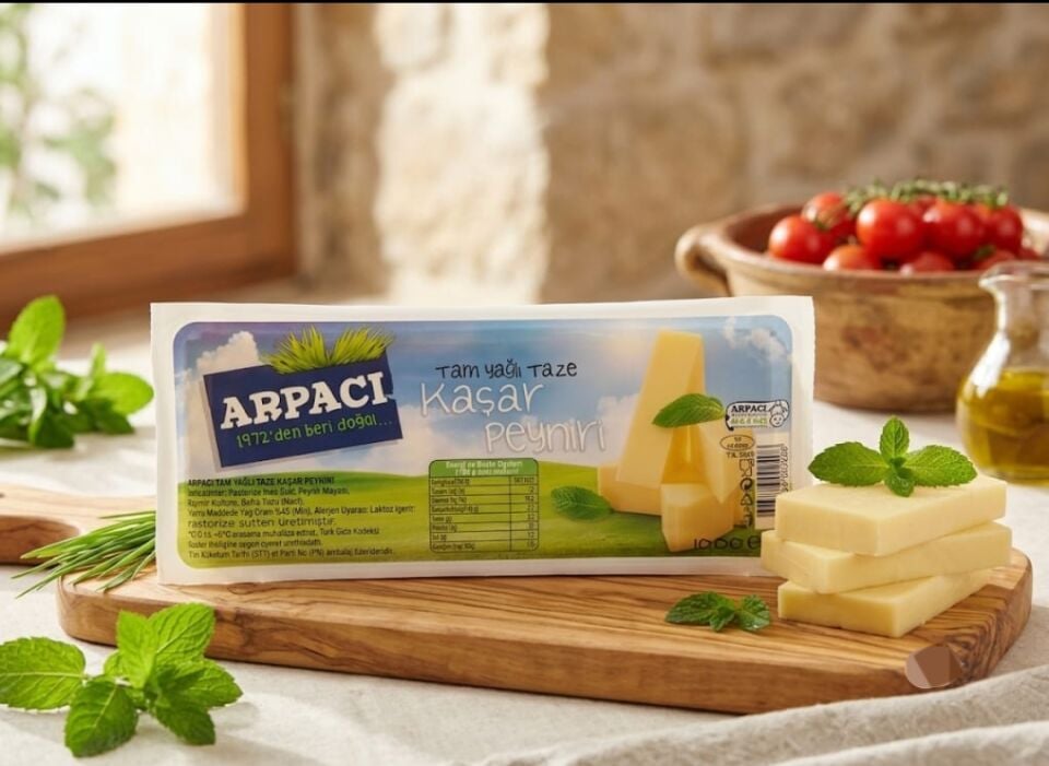 ARPACI 1000 GR TAM YAĞLI TAZE KAŞAR