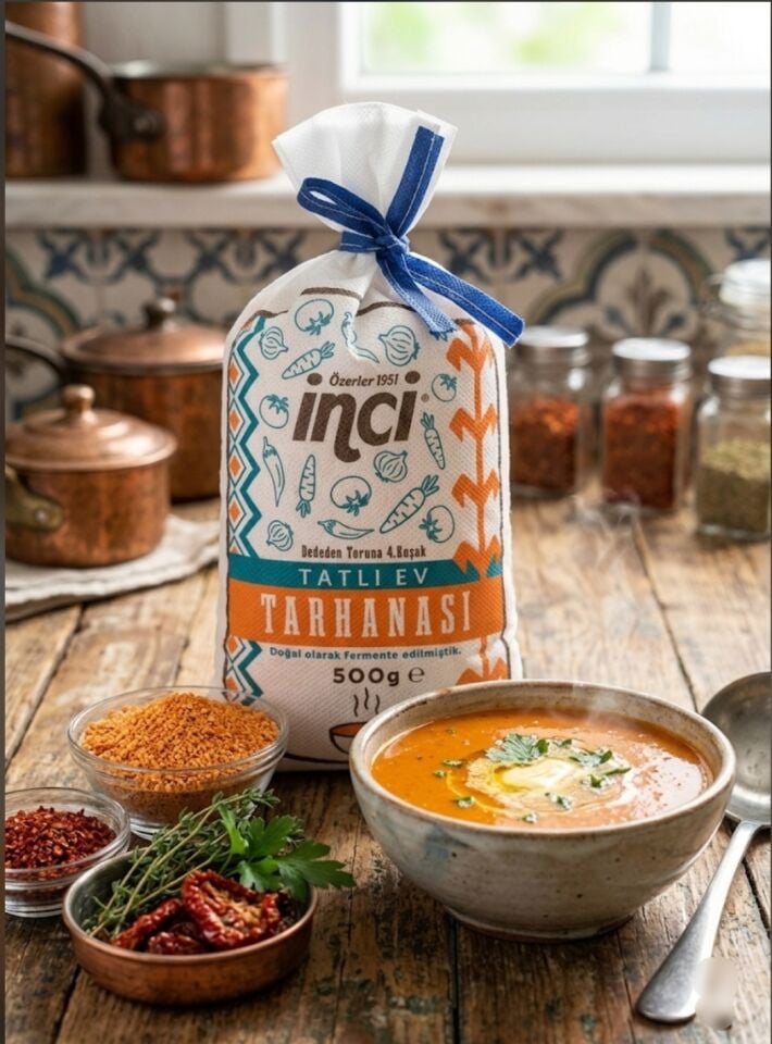 İNCİ 500 GR EV TARHANASI - TATLI