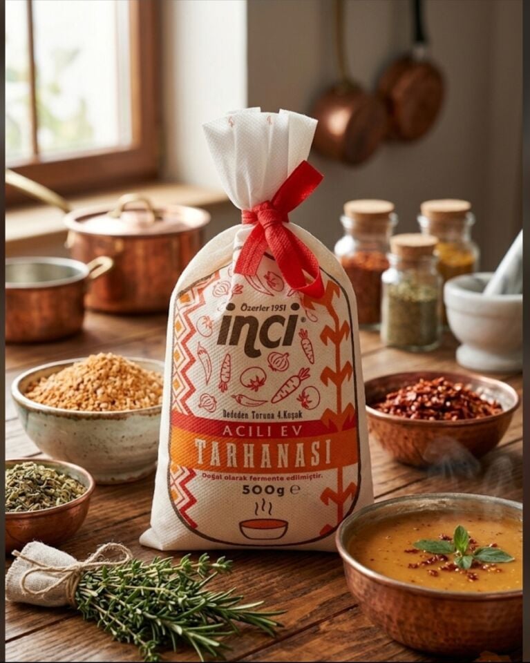 İNCİ 500 GR EV TARHANASI - ACILI