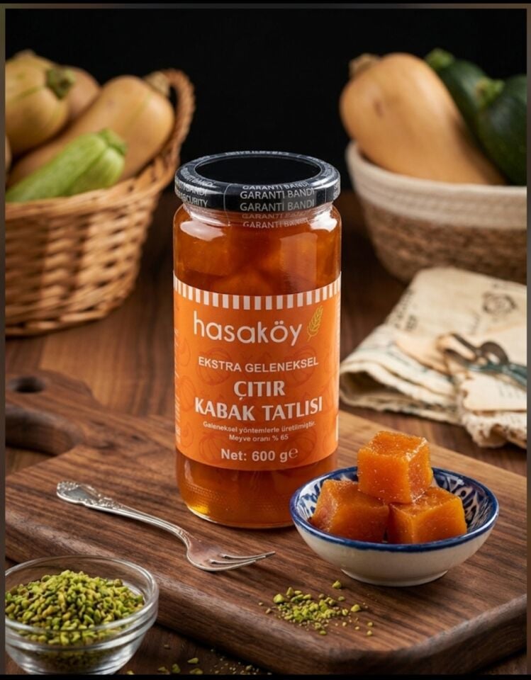 HASAKÖY 600 GR ÇITIR KABAK TATLISI