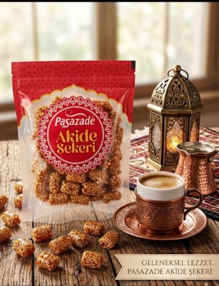 PAŞA ZADE 300 GR AKİDE ŞEKERİ SUSAMLI