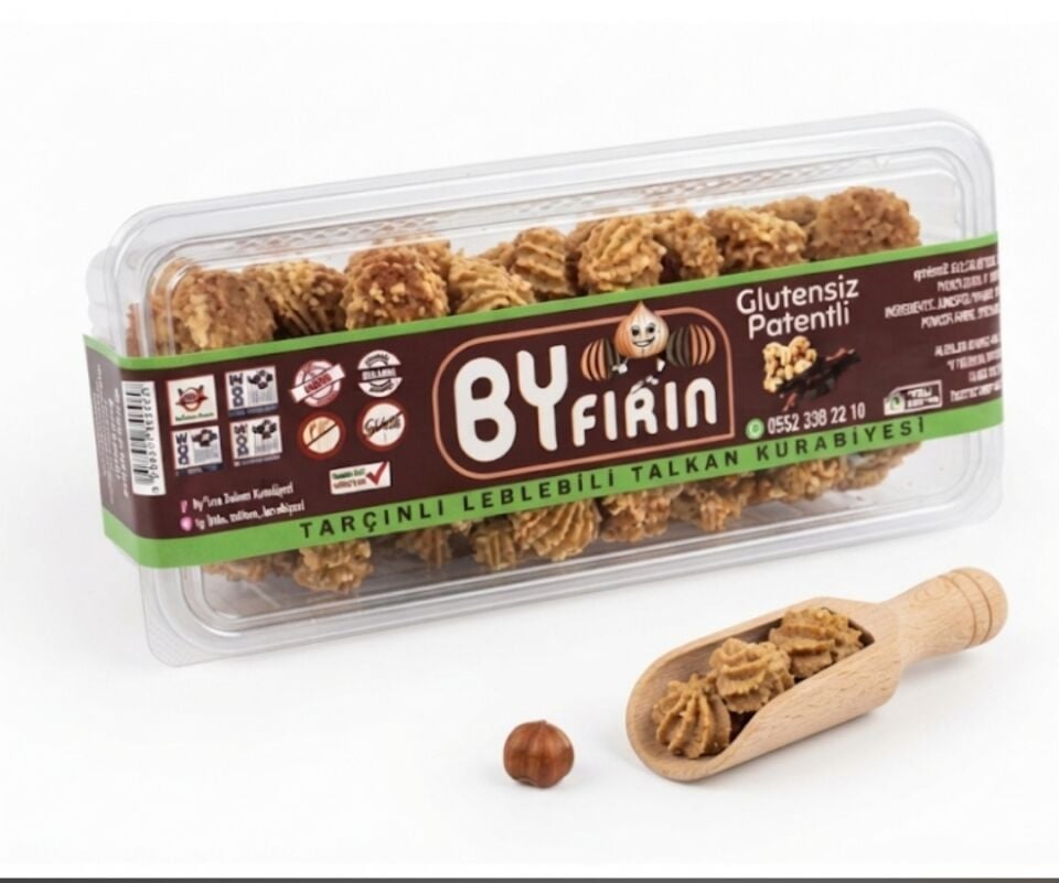 BYFIRIN 200 GR TARCINLI TALKAN KURABIYESI