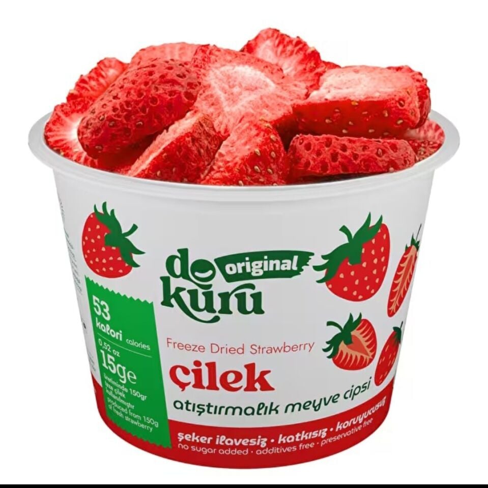 DOKURU 15 GR DONDURULARAK KURUTULMUS CILEK