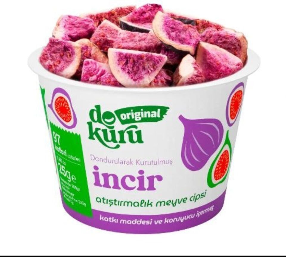 DOKURU 30 GR DONDURULARAK KURUTULMUŞ INCIR