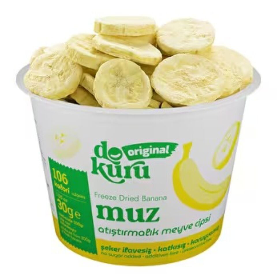 DOKURU 30 GR DONDURULARAK KURUTULMUS MUZ