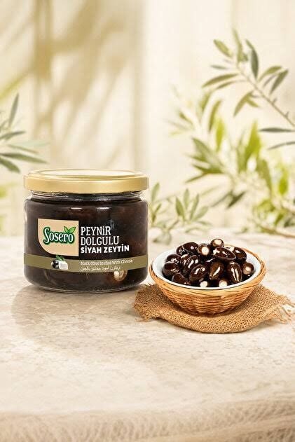 SOSERO 300 CC GULUTENSIZ PEYNIR DOL. SIYAH ZEYTIN
