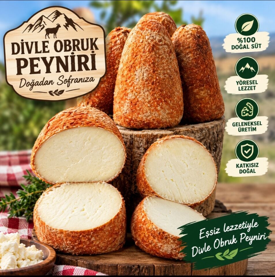 DİVLE OBRUK PEYNİRİ(KĞ)